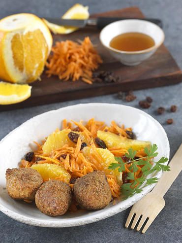 Prix Engagé : Falafels à l’orange et aux carottes